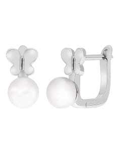 Pendientes para Niña en forma de Mariposa de Plata - Marea D03301/BL