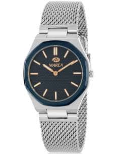 Reloj para Mujer con Correa Milanesa de Acero y Esfera Azul - Marea B54305/1