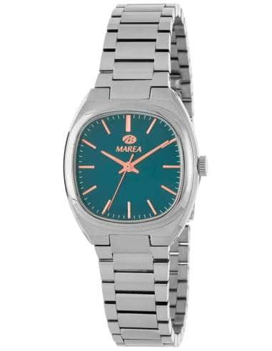Reloj para Mujer Acero Esfera Verde y Agujas Rosadas - Marea B54288/2