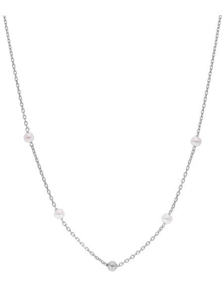 Collar para Mujer de Plata con Perlas - Marea D03207/AQ