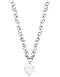 Collar para Mujer de Acero Con colgante Corazón - Lotus LS2271/1/1