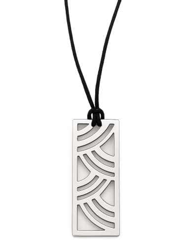 Collar para Mujer colgante Acero y piedra luna