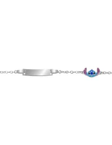 Pulsera para Niña o Niño de Plata con Charm de...