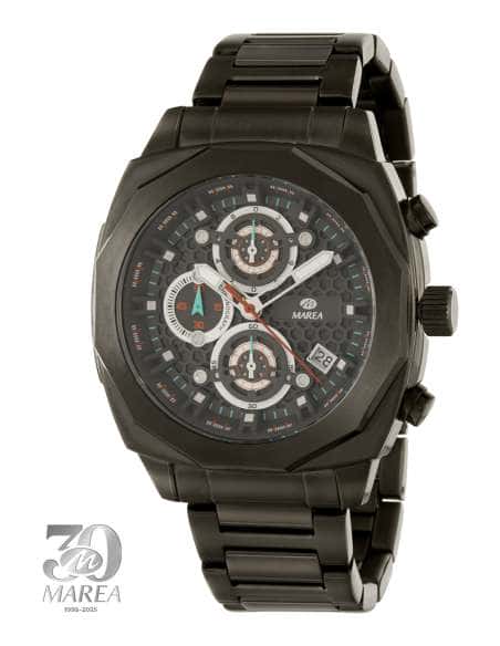 Reloj para Hombre Cronógrafo Acero Negro Edición 30 Aniversario - Marea B35382/4