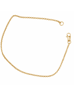 Pulsera para Mujer en Oro Cadena rolo Forzada - Oro 18K
