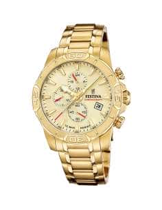 Reloj para Hombre Dorado Cronógrafo - FESTINA F20705/21