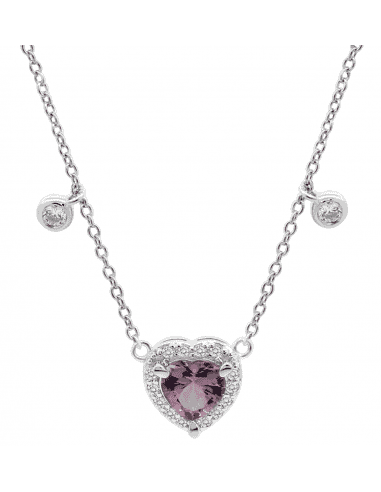 Collar para Mujer en forma de Corazón con...