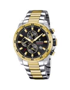 Reloj para Hombre Multifunción con Esfera Negra - FESTINA F20623/3