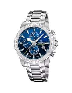 Reloj para Hombre Cronógrafo con Esfera Azul - FESTINA F20704/4