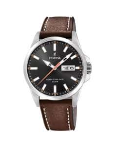 Reloj para Hombre correa con Esfera negra - FESTINA F20358/2