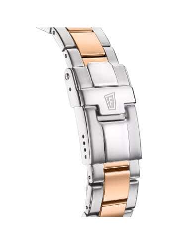 Reloj para Mujer con Correa bicolor con esfera Blanca y  Circonitas - Festina F120605/1
