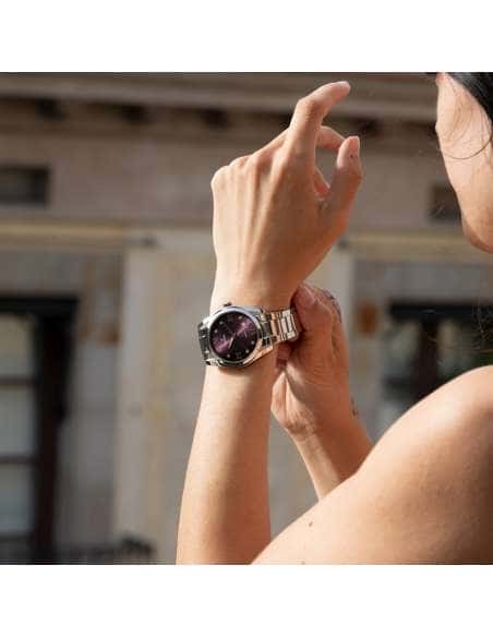 Reloj para Mujer Esfera Burdeos con Circonitas - Festina F16790/E