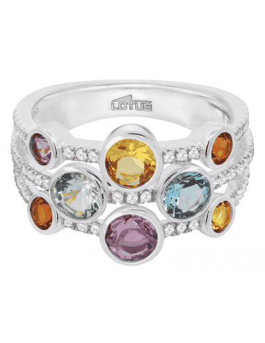 Anillo para Mujer con circonitas y Piedras...