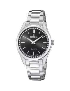 Reloj para Mujer  con Esfera negra y circonitas - Festina F20583/4