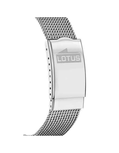 Reloj para Hombre Cronógrafo con Esfera Verde y Correa de Malla - Lotus 18637/2