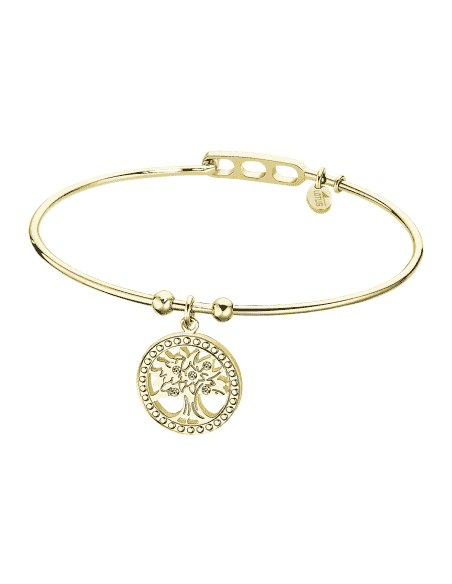 Pulsera para Mujer Arbol de la Vida de Acero Dorado - Lotus LS2120/2/3