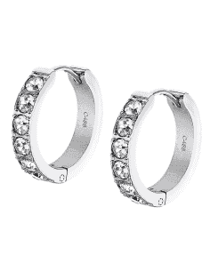 Pendientes para Mujer en forma de Aro con Circonitas Acero - Lotus LS2354/4/1