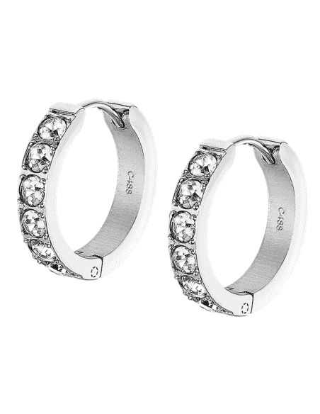 Pendientes para Mujer en forma de Aro con Circonitas Acero - Lotus LS2354/4/1