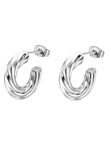 Pendientes para Mujer Aros de Acero - Lotus LS2416/4/1