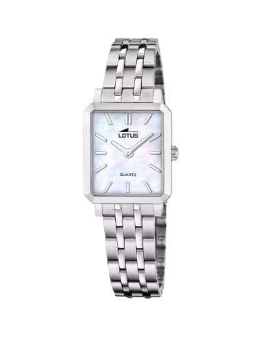 Pack Reloj y Complementos para Mujer 2Gether Esfera Nacar con Pulsera de Regalo - Lotus 19008/1