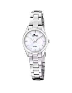Pack Reloj y Complementos para Mujer 2Gether Esfera nacar con Pulsera de Regalo - Lotus 19006/1