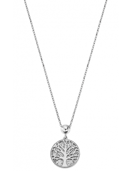 Collar para Mujer Arbol de la Vida con Circonitas Acero - Lotus LS2225/1/1