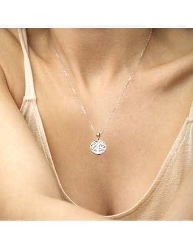 Collar para Mujer Arbol de la Vida con...
