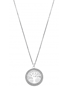 Collar para Mujer Arbol de la Vida de Acero - Lotus LS1869/1/1