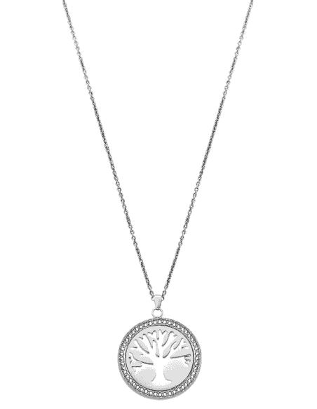 Collar para Mujer Arbol de la Vida de Acero - Lotus LS1869/1/1