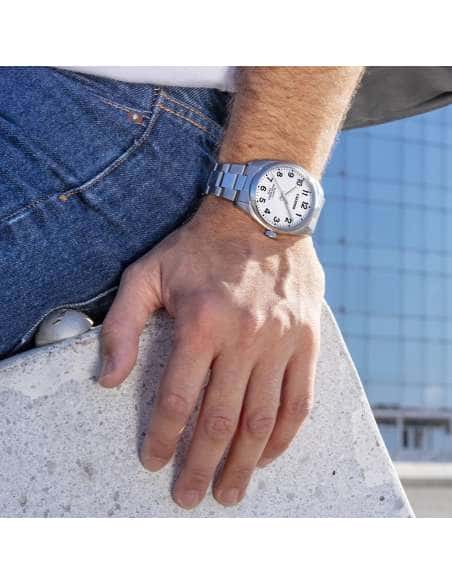 Reloj para Hombre Esfera Blanca y Correa de Acero - Calypso K5862/1