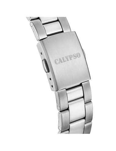 Reloj para Hombre Esfera Blanca y Correa de Acero - Calypso K5862/1