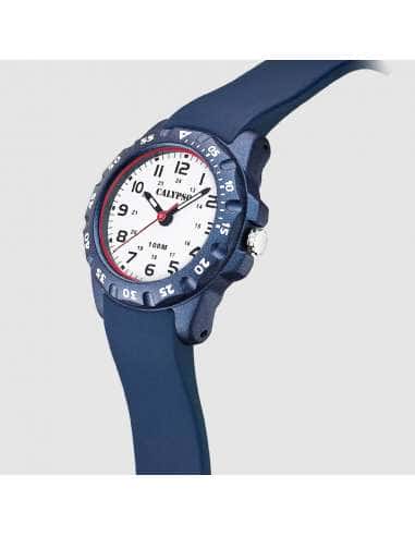 Reloj para Niño Esfera Azul con Correa de Caucho - Calypso K5821/1