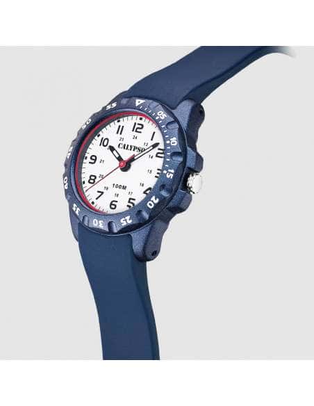 Reloj para Niño Esfera Azul con Correa de Caucho - Calypso K5821/1
