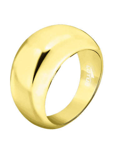 Anillo para Mujer Voluminoso de Acero Dorado - Lotus LS2440/3/216