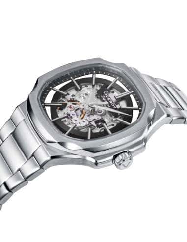Reloj para Hombre  Automático Esqueleto y Brazalete de Acero - Viceroy 45113-57