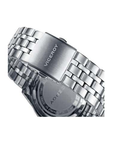 Reloj para Hombre Cronógrafo de Acero con Esfera Negra - Viceroy 401017-57