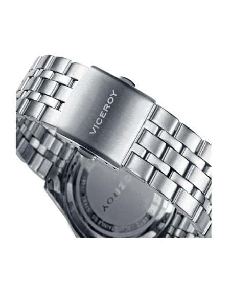 Reloj para Hombre Cronógrafo de Acero con Esfera Negra - Viceroy 401017-57