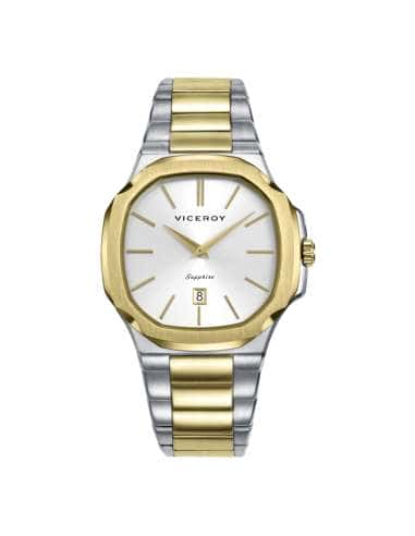 Reloj para Hombre Esfera Plateada con Acero Bitono - Viceroy 45111-87