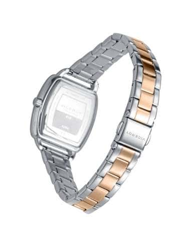 Reloj para Mujer Esfera Rosada con Caja y Brazalete de Acero bitono Rosado  - Viceroy 42454-77
