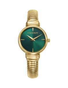 Reloj para Mujer Acero IP Dorado con Esfera Verde - Viceroy 401314-67