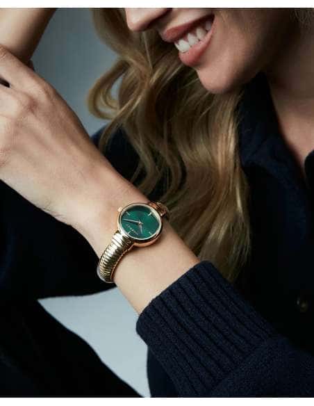 Reloj para Mujer Acero IP Dorado con Esfera Verde - Viceroy 401314-67