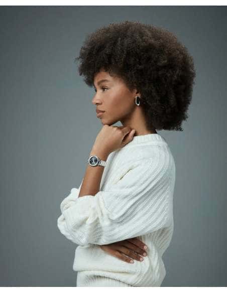 Reloj para Mujer Esfera Negra con Caja y Brazalete de acero - Viceroy 41152-57