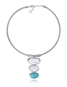 Collar para Mujer de Acero con Colgante Madreperla y Piedra Natural - Viceroy 14349C01000