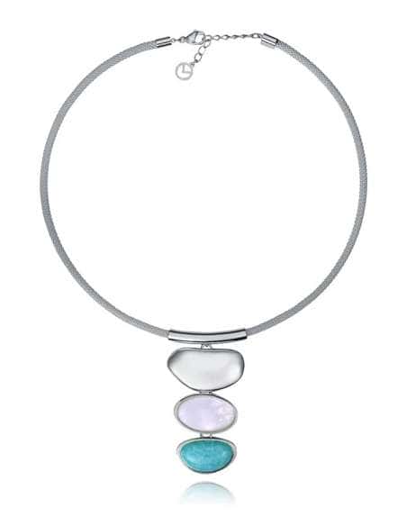 Collar para Mujer de Acero con Colgante Madreperla y Piedra Natural - Viceroy 14349C01000
