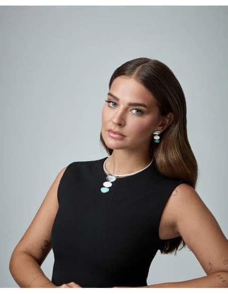 Collar para Mujer de Acero con Colgante Madreperla y Piedra Natural - Viceroy 14349C01000