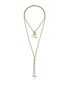 Collar para Mujer de Acero con Perlas Naturales - Viceroy 14344C01012