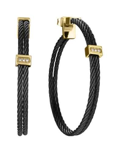 Pendientes para Mujer Aro bicolor de Acero - Viceroy 15194E01010