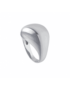 Anillo para Mujer de Plata Rodio Círculo Liso - Salvatore 268S0012/16