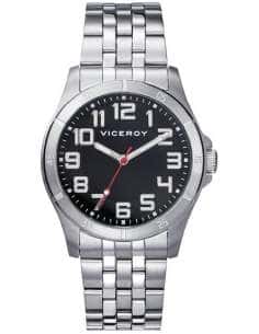 Reloj para Niño con Correa de Acero y Esfera Negra - Viceroy 432321-55