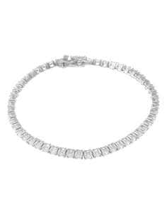 Pulsera para Mujer de Plata Rodiada con Circonitas - Salvatore 103P0022